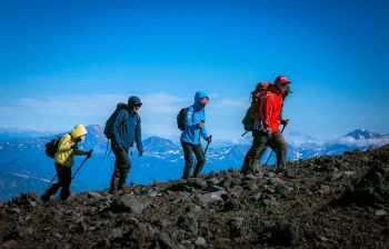 Восхождение на Авачинский вулкан, 1 день