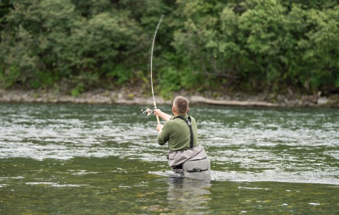 Поймать чавычу