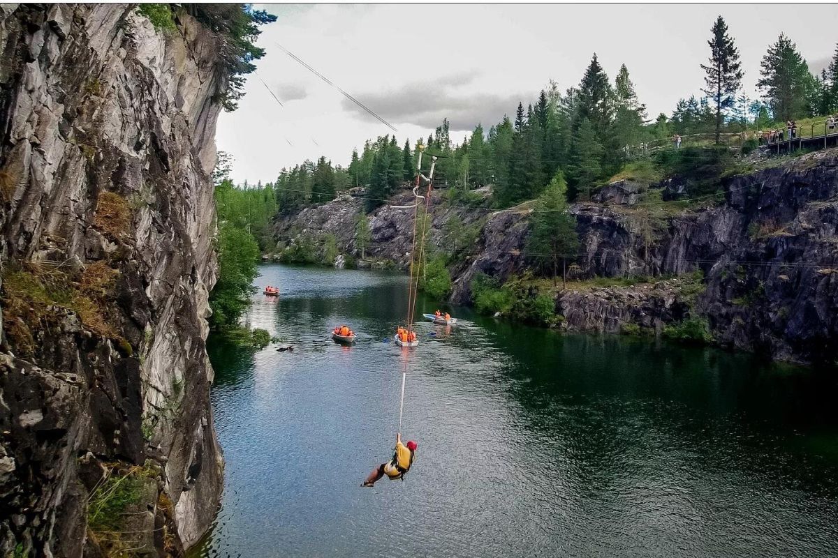 Экскурсия в мраморный каньон "Рускеала"