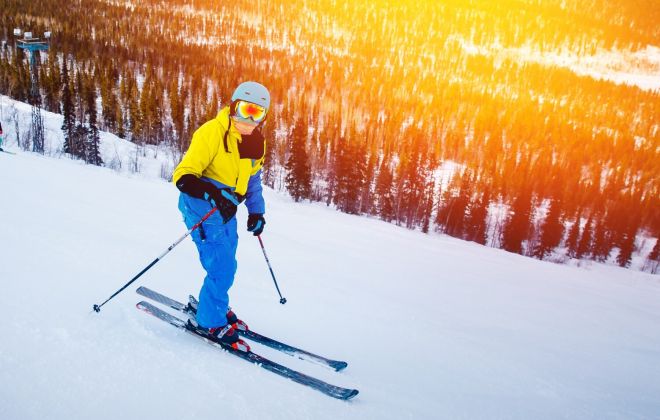 Горнолыжный курорт в Хибинах