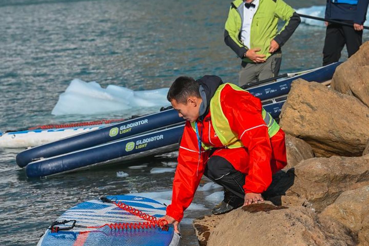 Романтический сёрфинг на леднике (всё включено)