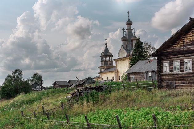 Кимжа – самая красивая деревня Русского Севера