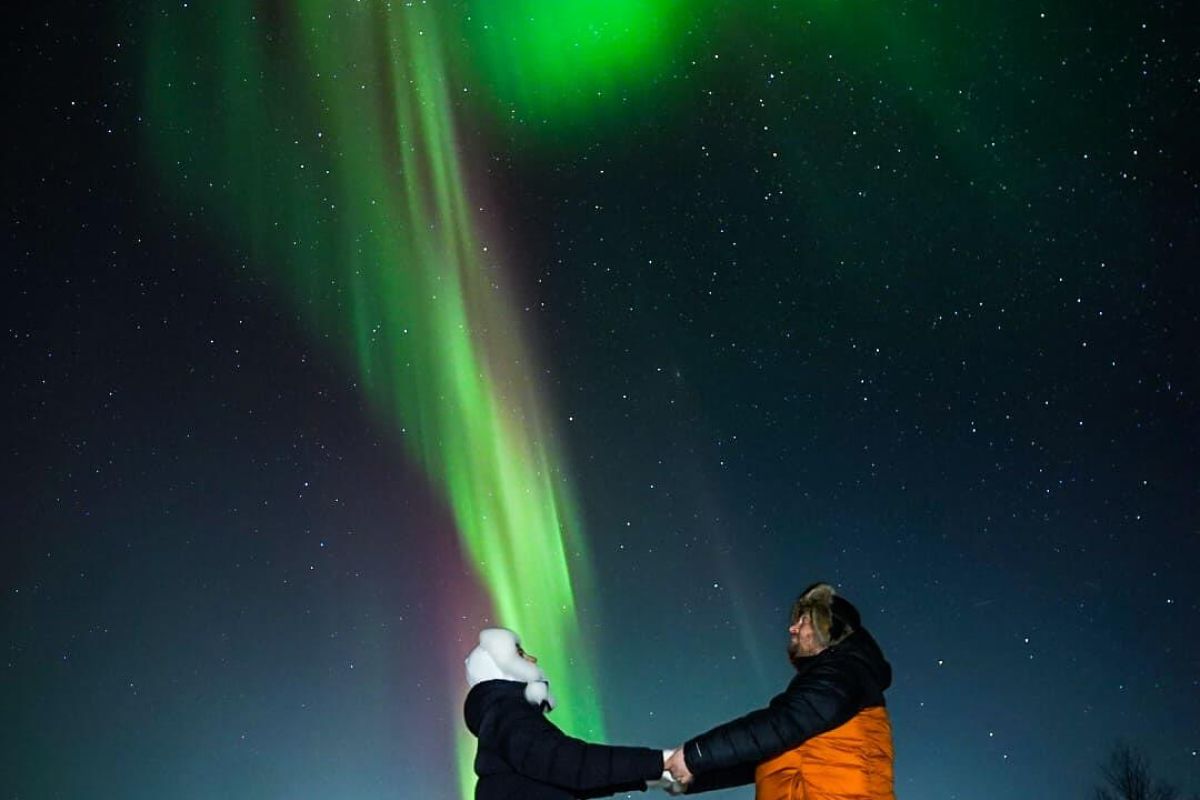 Охота на Северное сияние (зима)