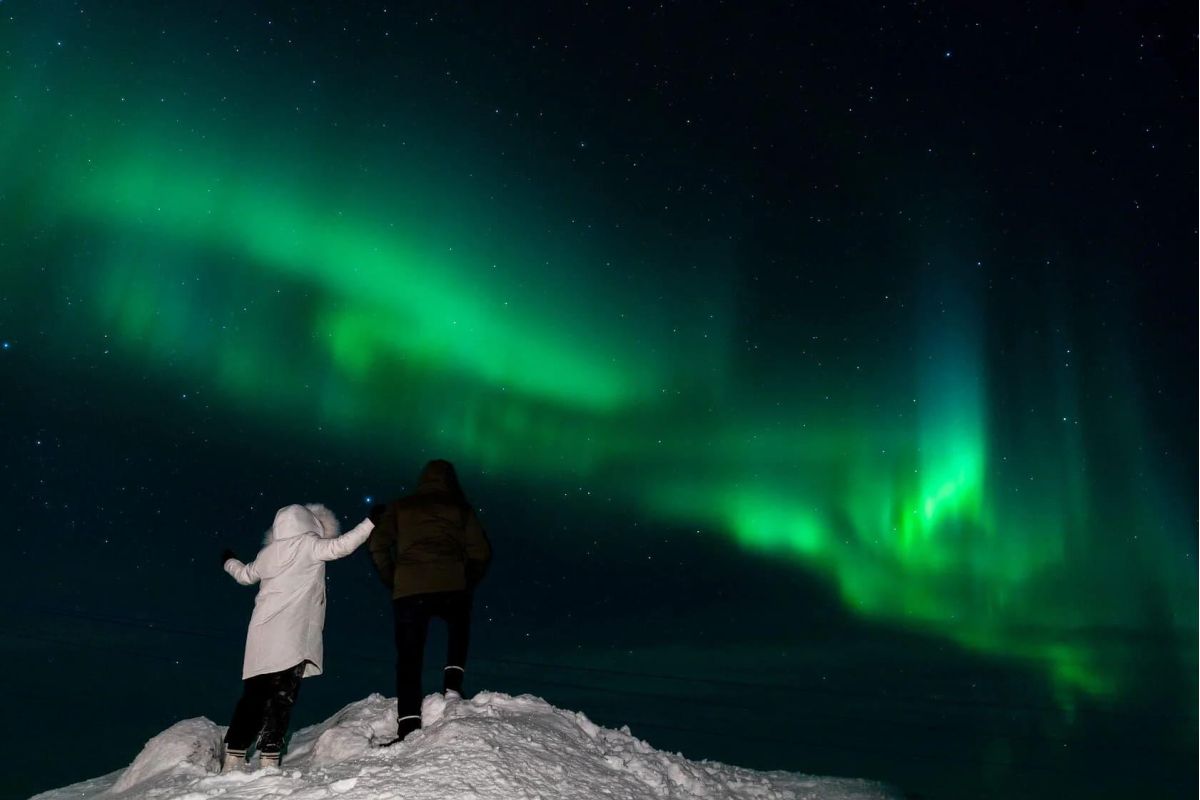 Охота на Северное сияние (зима)