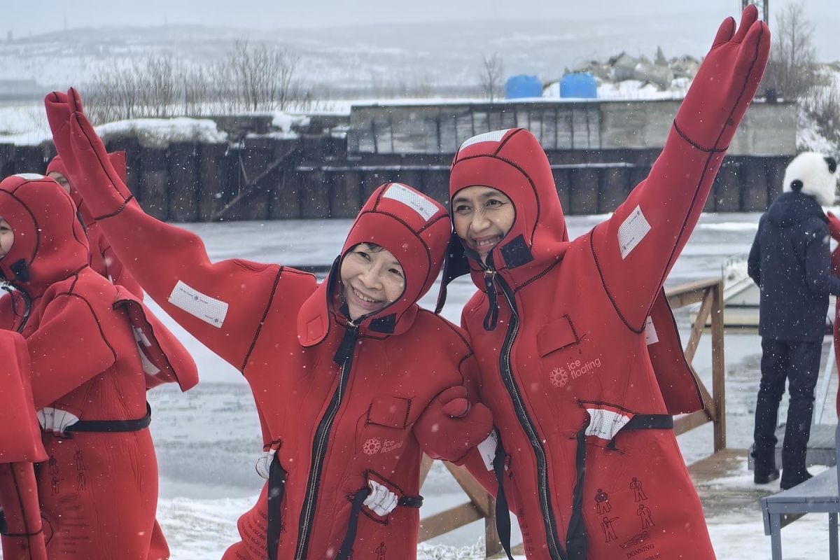 Айс Флоатинг (зима)