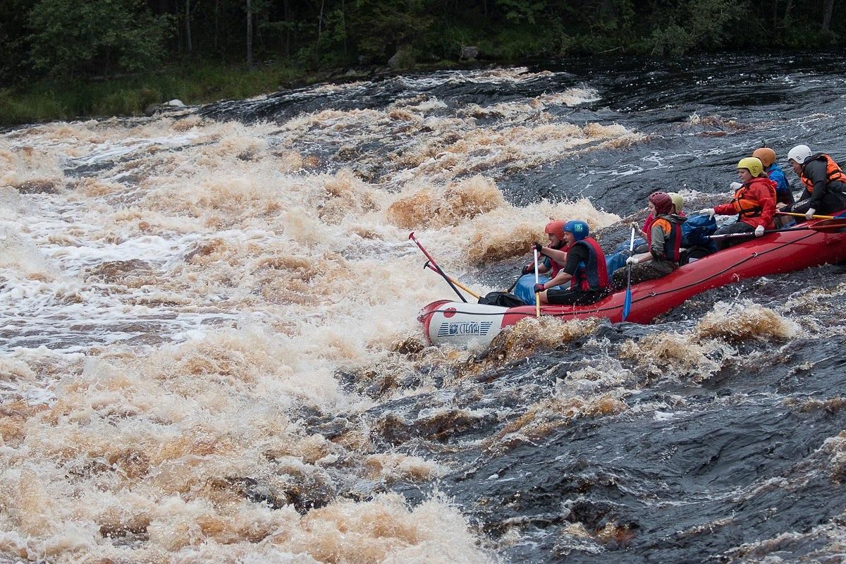 Сплав по реке Шуя