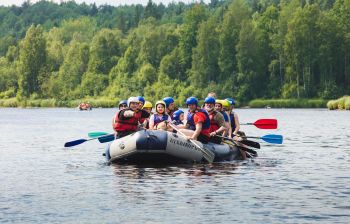 Сплав на рафтах по реке Шуя