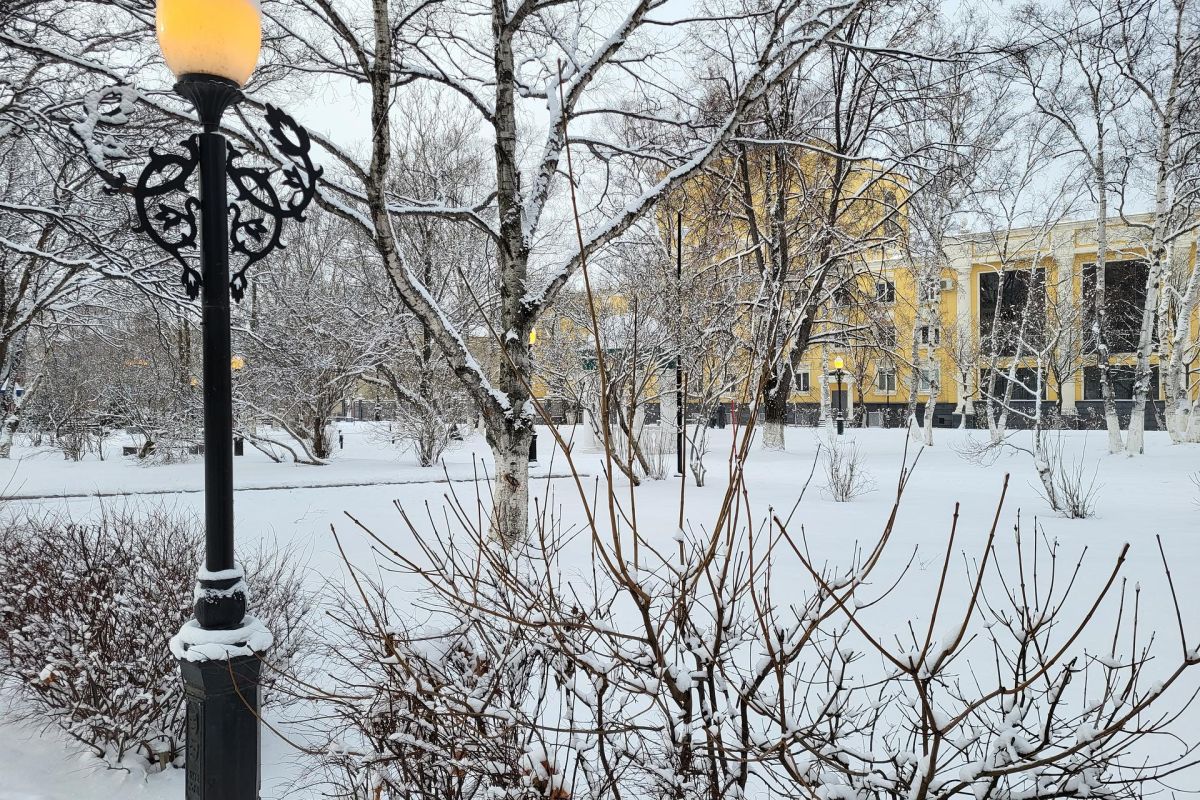 Зимние пейзажи Сахалина