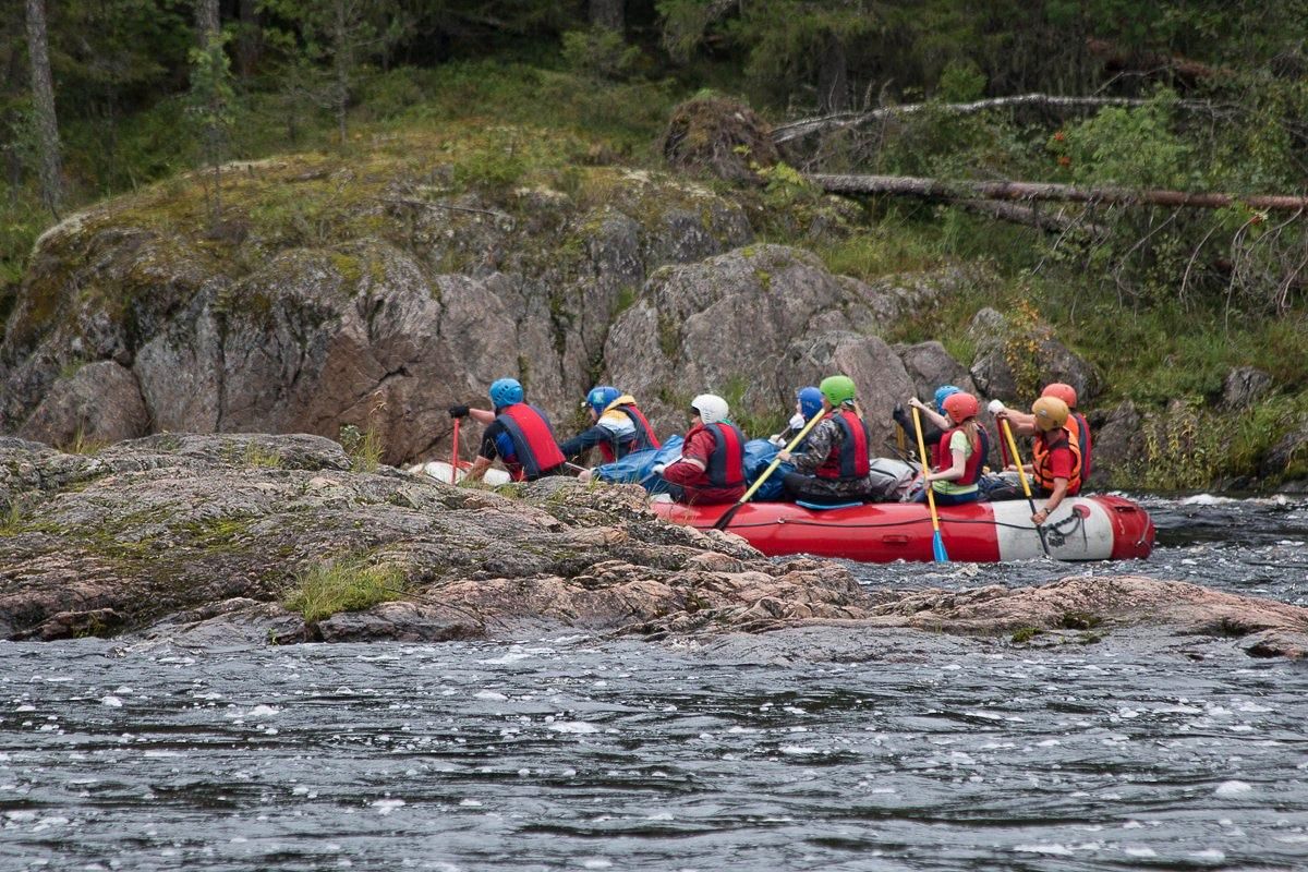 Сплав по реке Шуя