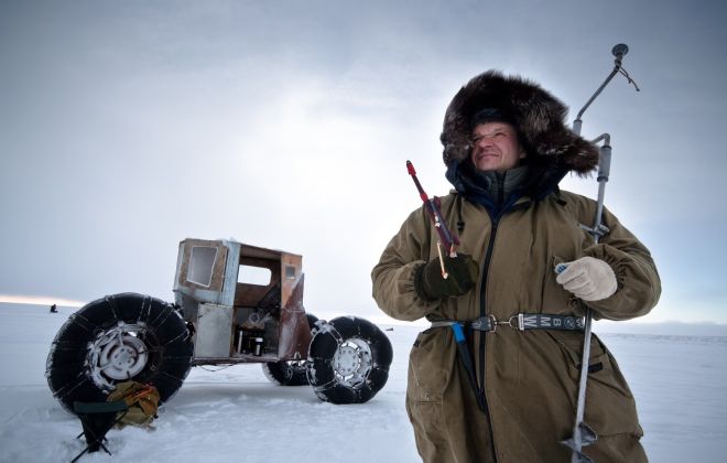 Рыбалка на озере Майниц