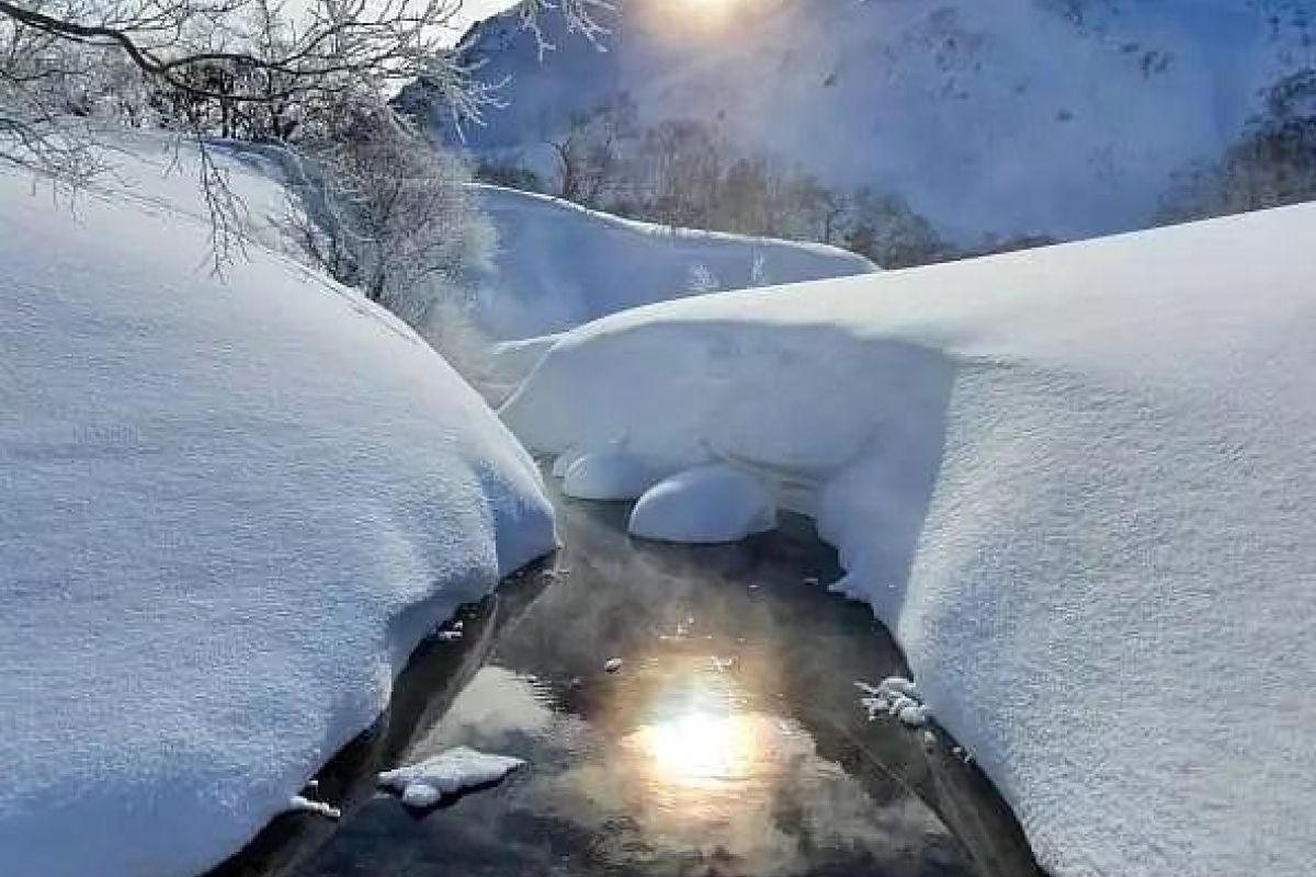 Вачкажец, путешествие на снегоходе