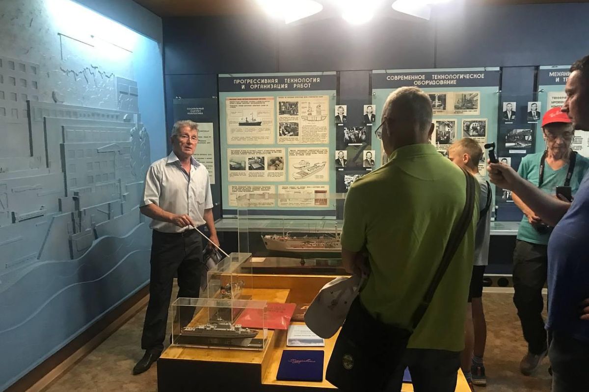 Экскурсия на Судостроительный завод