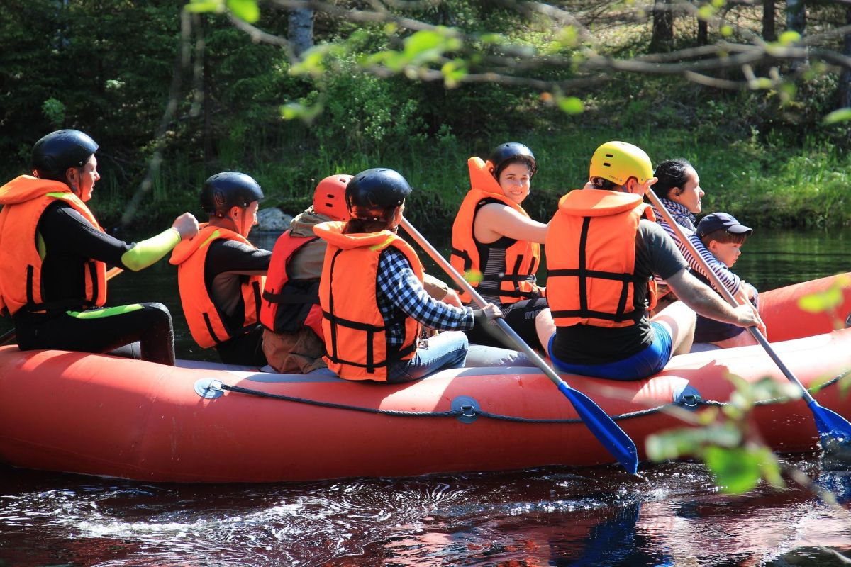 Сплав по реке Шуя