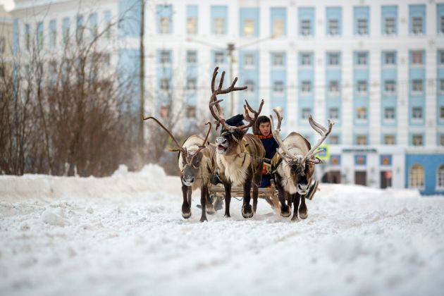 Участие в народных праздниках Таймыра