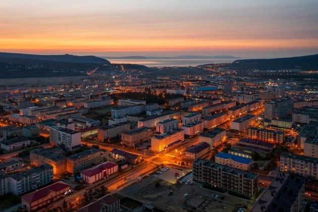 Магадан – город у моря