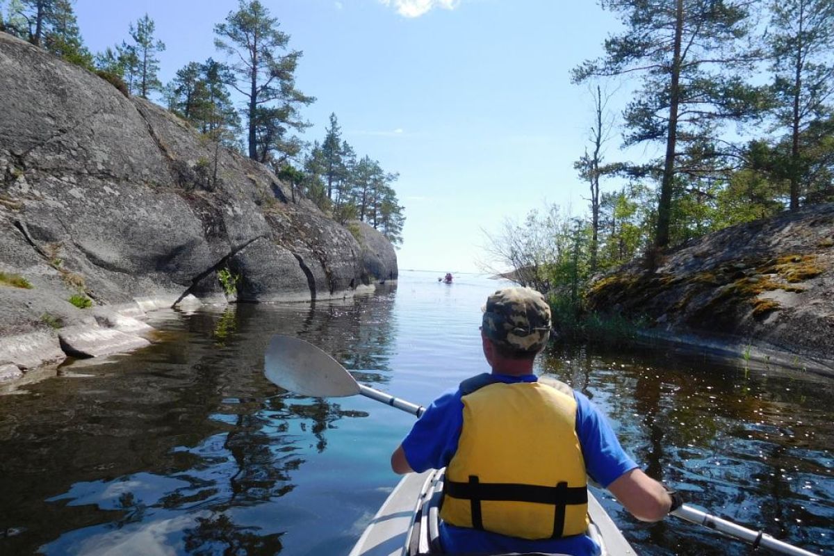 Ладожские шхеры - тур на байдарках