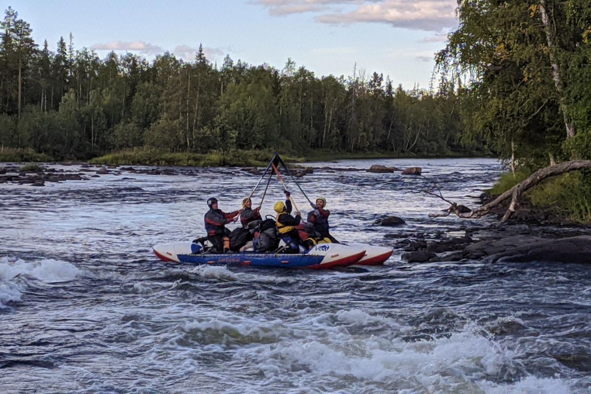 Кереть и Белое море – сплав на катамаранах