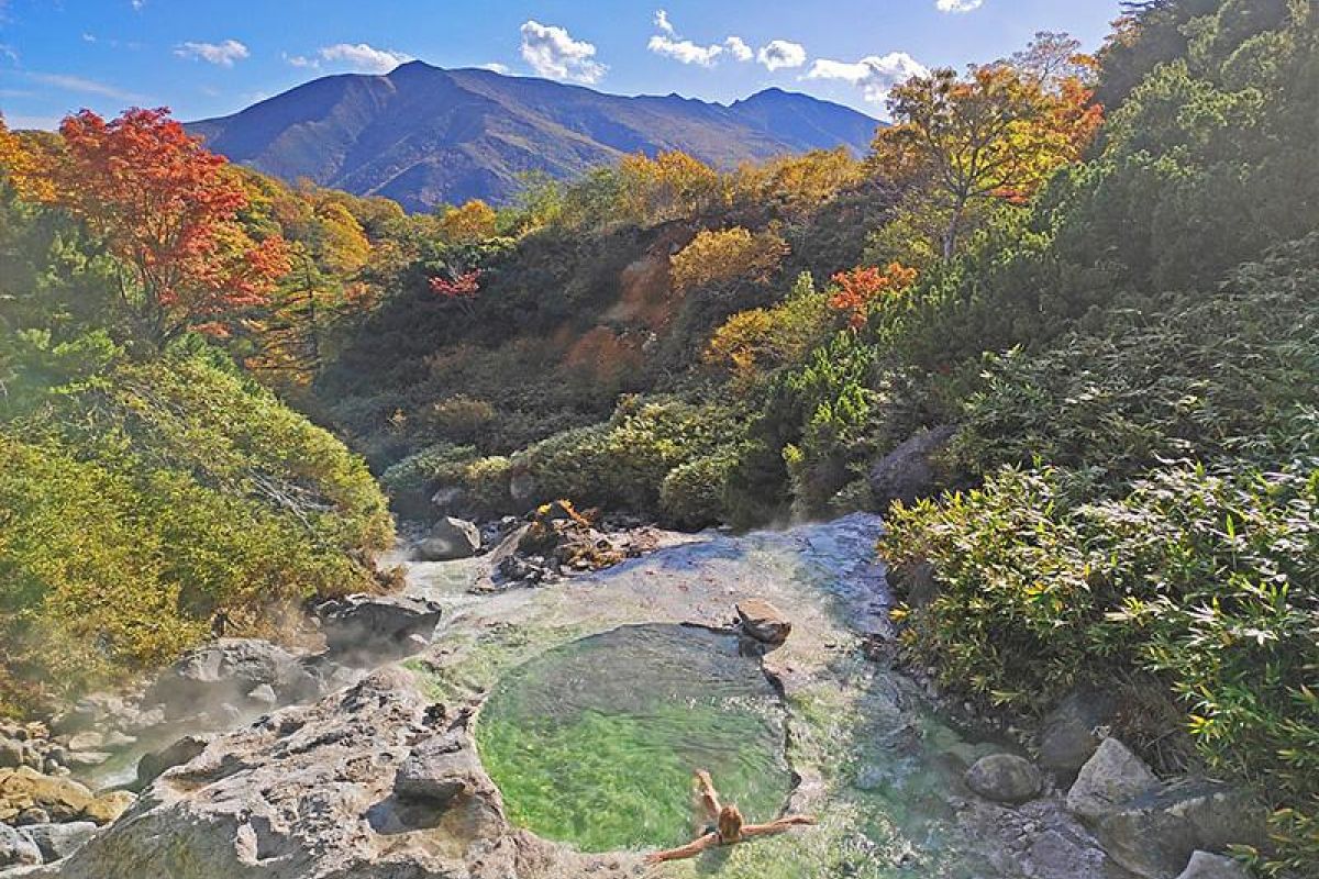 Термальные источники вулкана Баранского 