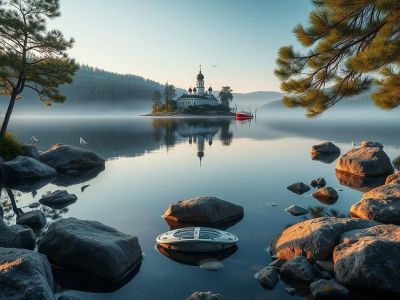 КАРЕЛИЯ и святой остров Коневец