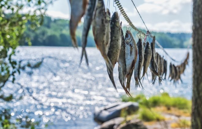 Рыбалка на озерах Карелии
