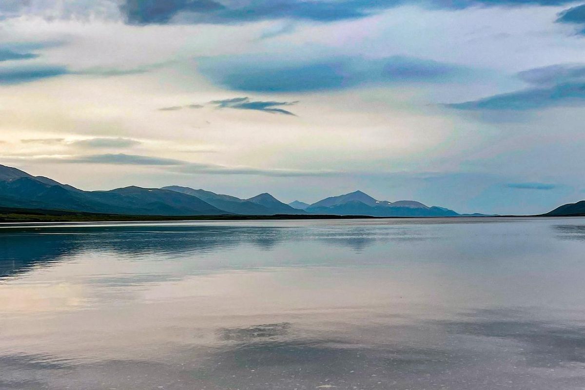 Озеро Майниц - жемчужина Чукотки (март-апрель, подлёдная рыбалка)