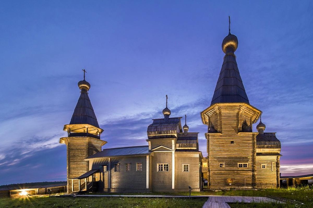 В край былинный, сказочный