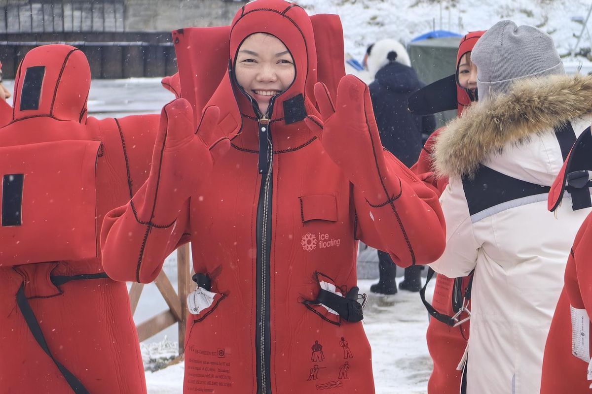 Айс Флоатинг (зима)