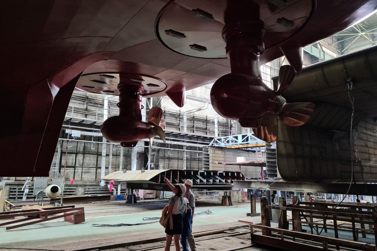 Экскурсия на Судостроительный завод