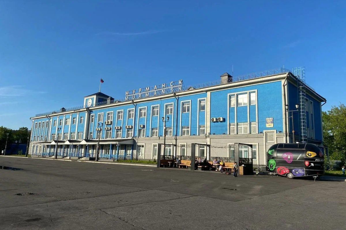 Мурманск. Ночное солнце