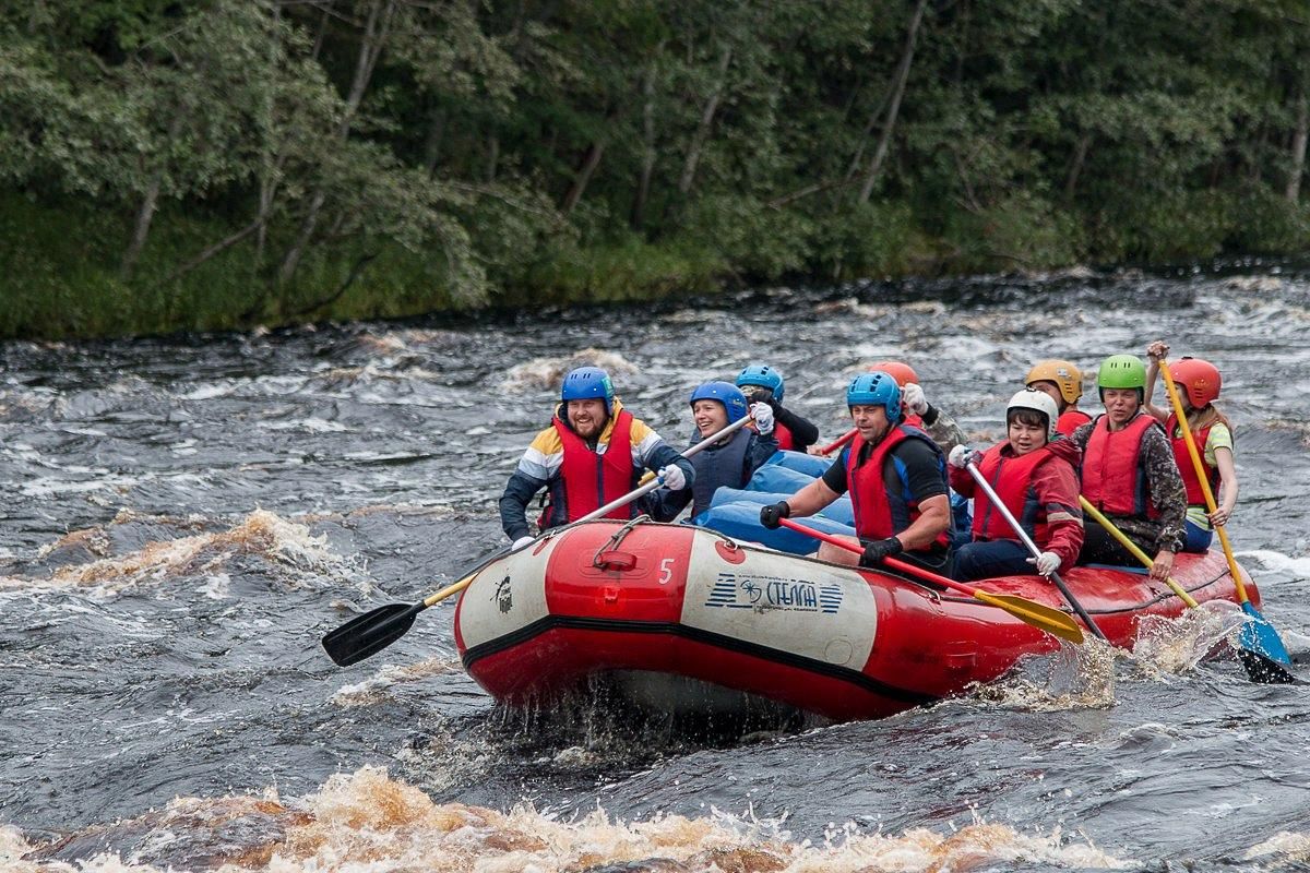 Сплав по реке Шуя