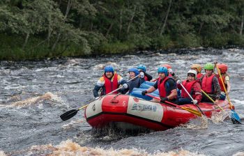 Сплав по реке Шуя