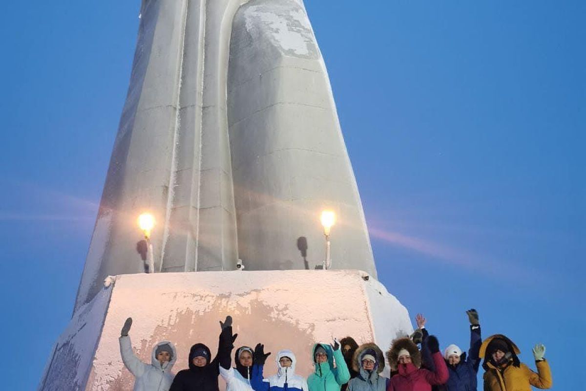 Панорамный Мурманск (зима)