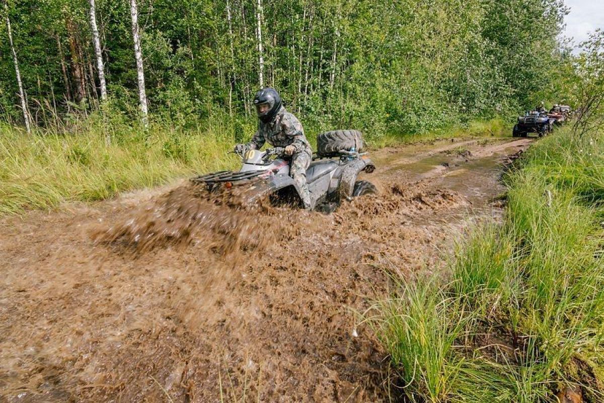 Дорогами Карелии. Тур на квадроциклах по карельской тайге 2026.