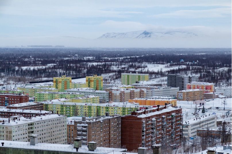 Панорама Норильска