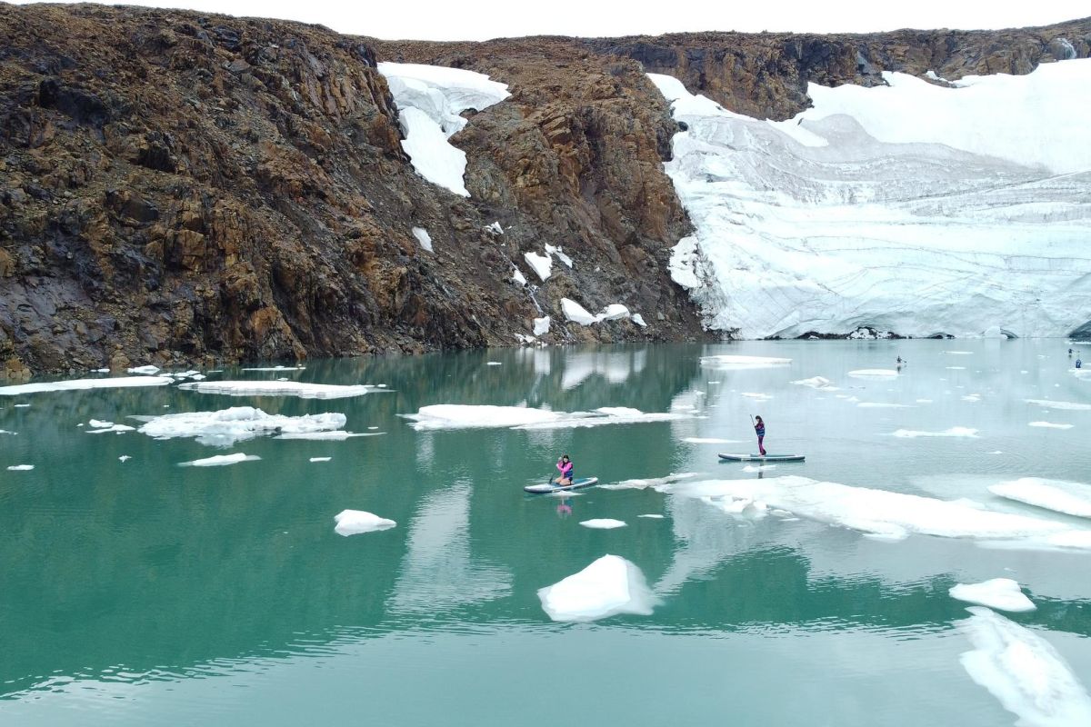 Романтический сёрфинг на леднике (всё включено)