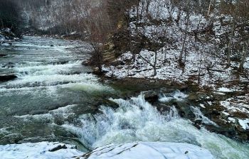Быковские пороги и мыс Острый