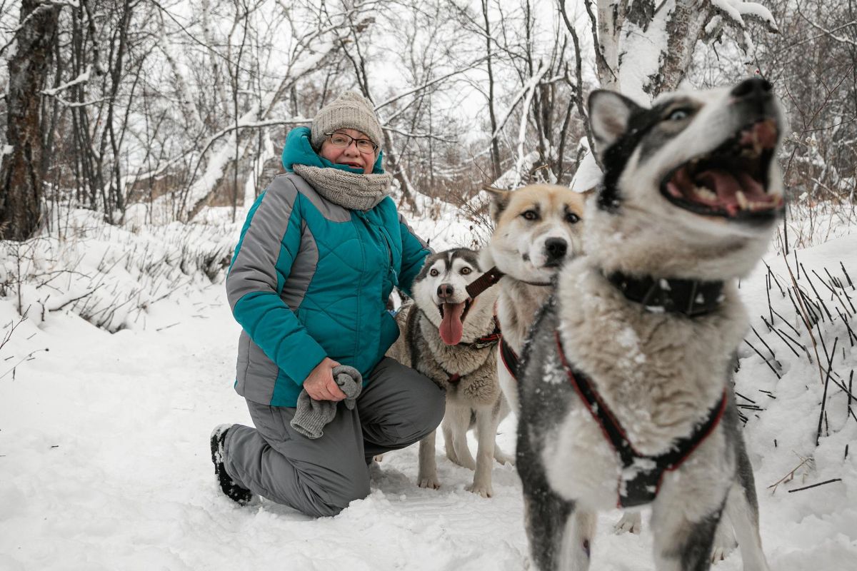 Катание на собачьих упряжках, купание в радоновых источниках