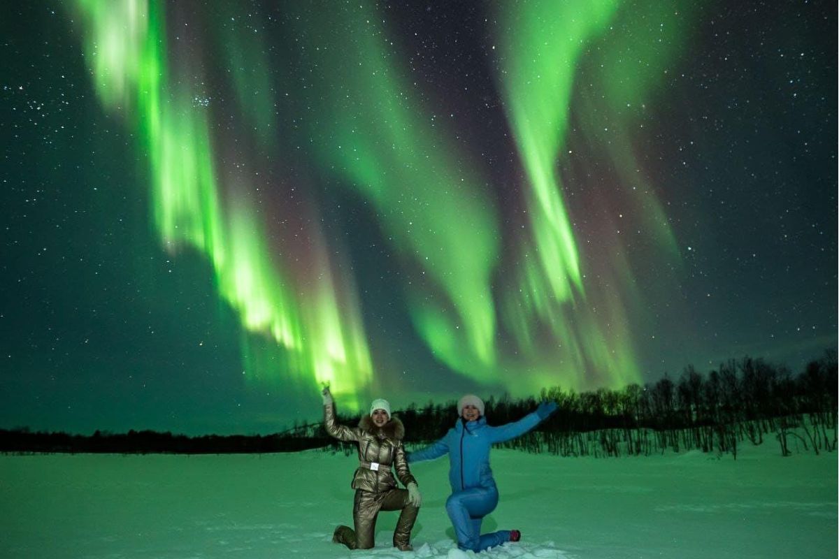 Охота на Северное сияние (зима)