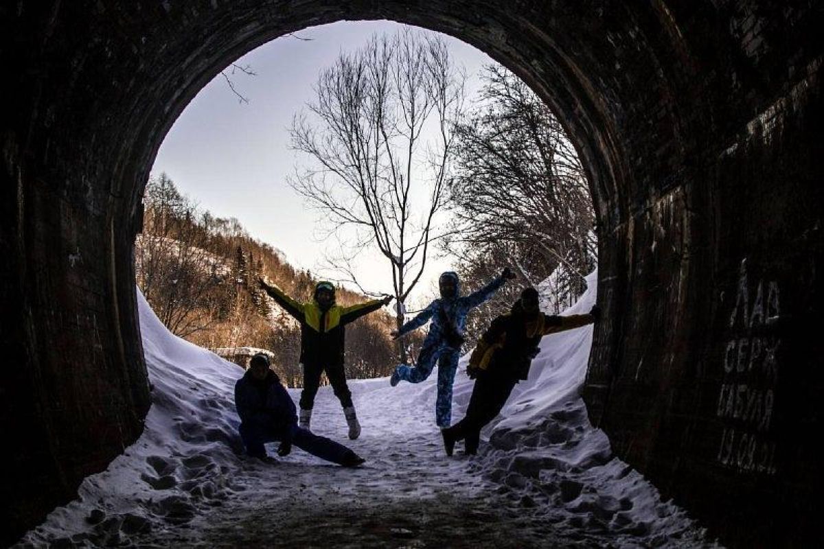 Прогулка на снегоходах "Мицульский хребет"