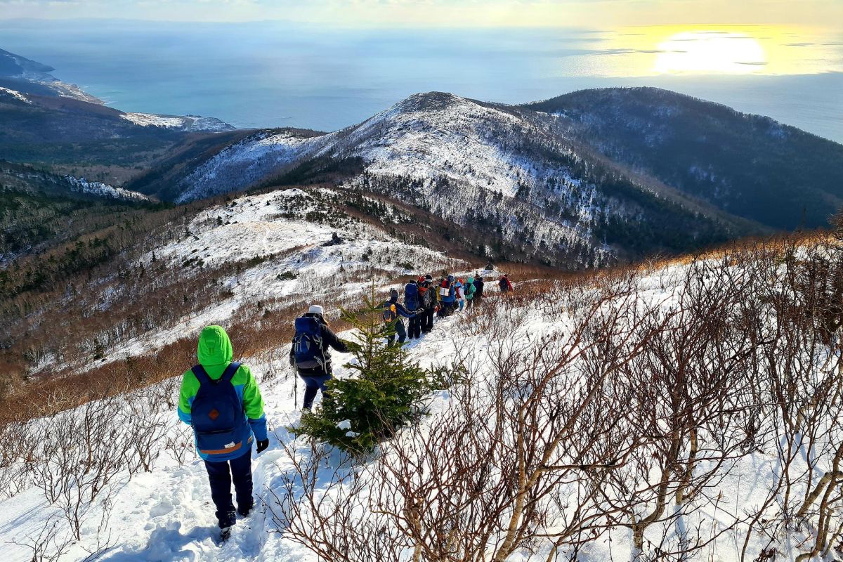 Гора Юнона –экскурсия на снегоступах