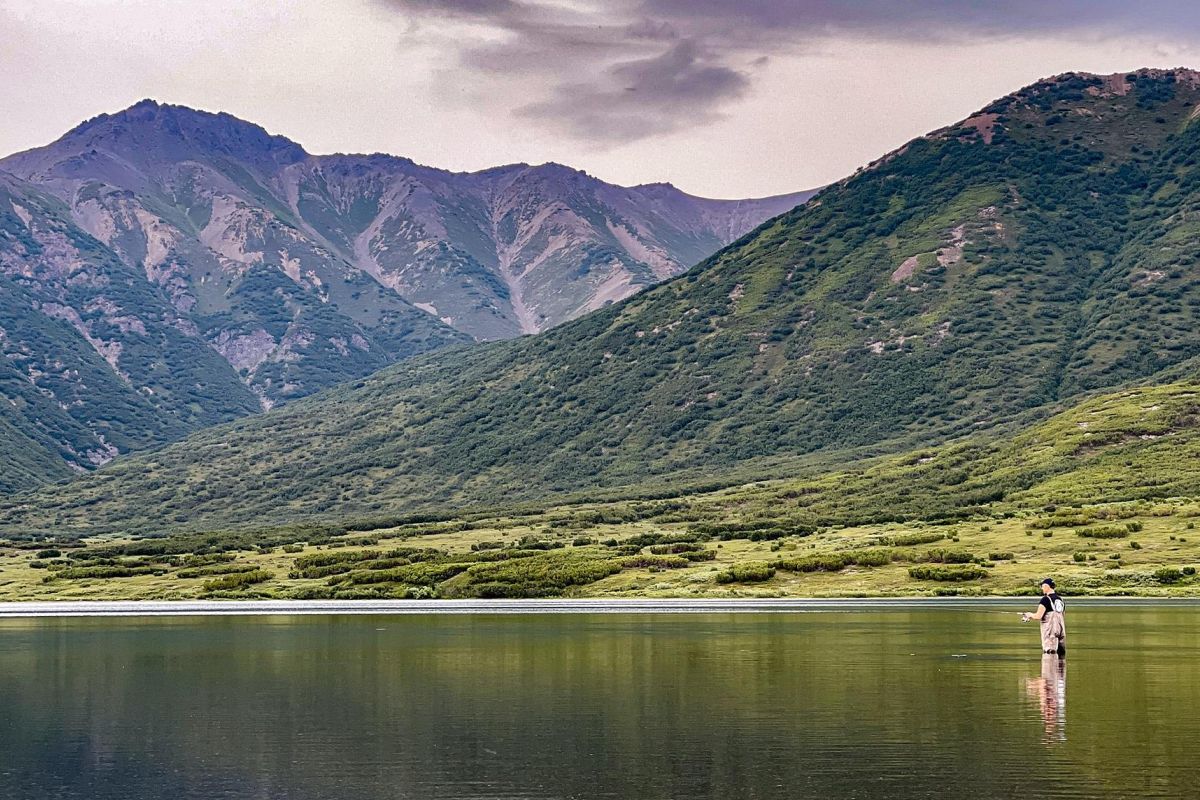 Озеро Майниц - жемчужина Чукотки (август-сентябрь, рыбалка на спиннинг)