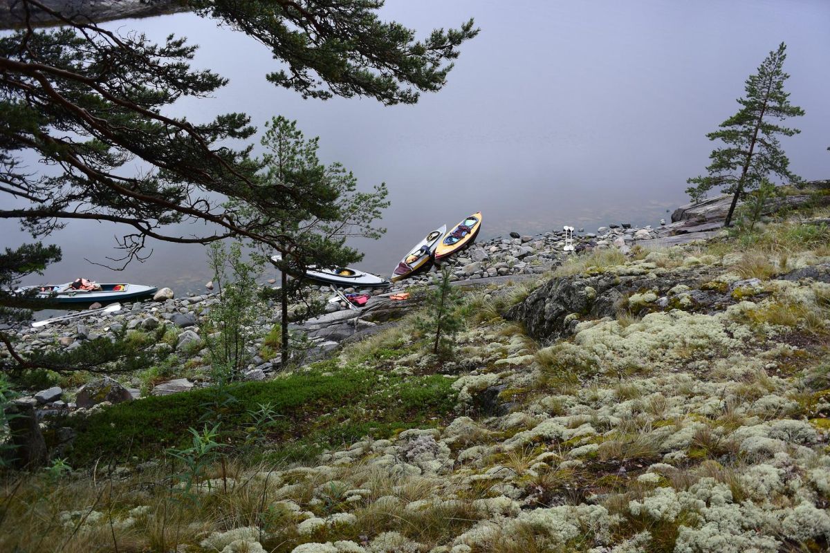 Ладожские шхеры - тур на байдарках