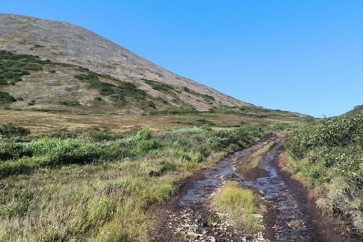 Прогулка по древнему вулкану (г. Анадырь, гора Дионисия), дневной тур